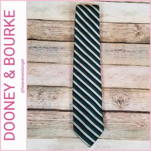 Dooney & Bourke Mens Silk Stripe Neck Tie